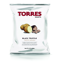 94 Картофельные чипсы "Torres" c черным трюфелем нетто 125г