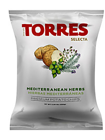 86 Картофельные чипсы "Torres" cо средиземноморскими травами нетто 50г